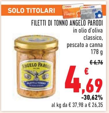 Filetti di Tonno Angelo Parodi