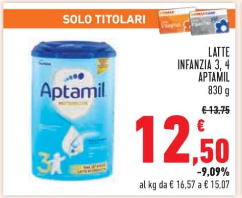 LATTE INFANZIA 3, 4 APTAMIL