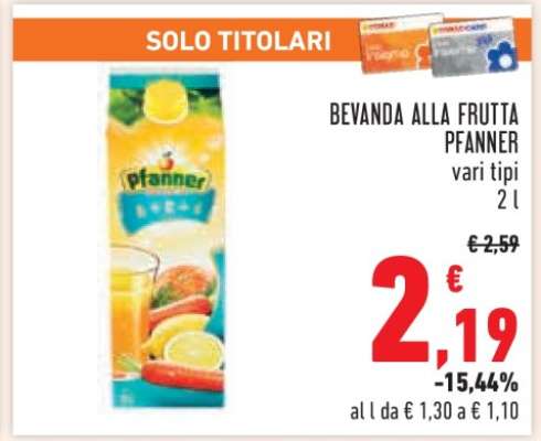 Bevanda alla frutta Pfanner