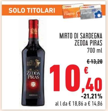 Mirto di Sardegna Zedda Piras
