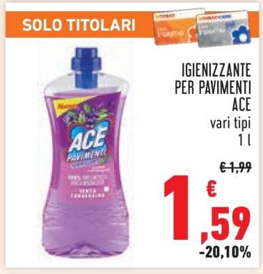 Igienizzante per Pavimenti ACE