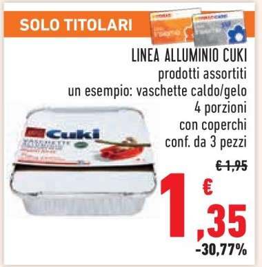 LINEA ALLUMINIO CUKI