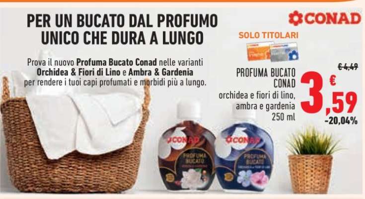PROFUMA BUCATO CONAD