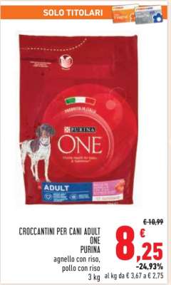 CROCCANTINI PER CANI ADULT ONE