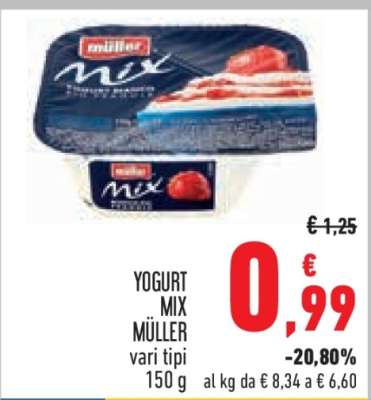 Yogurt Mix Müller