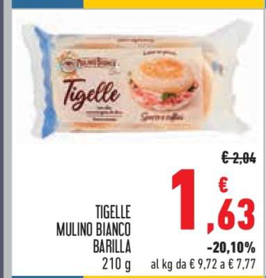 Tigelle Mulino Bianco Barilla