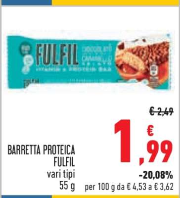 BARRETTA PROTEICA FULFIL