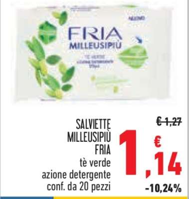 Salviette MilleusiPiù Fria