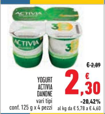 YOGURT ACTIVIA DANONE