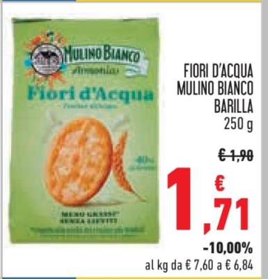 FIORI D’ACQUA MULINO BIANCO BARILLA