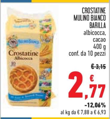 Crostatine Mulino Bianco Barilla