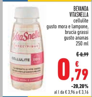 BEVANDA VITASNELLA cellulite