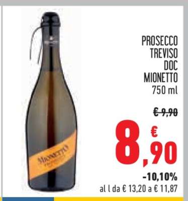 Prosecco Treviso DOC Mionetto