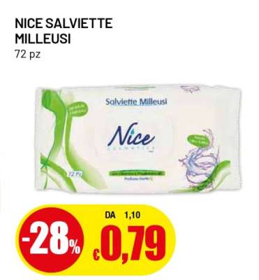 NICE SALVIETTE MILLEUSI