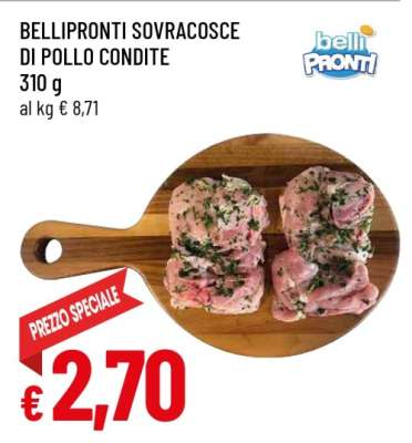 BELLIPRONTI SOVRACOSCE DI POLLO CONDITE