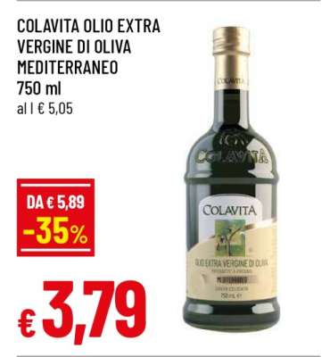 COLAVITA OLIO EXTRA VERGINE DI OLIVA MEDITERRANEO