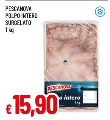 PESCANOVA POLPO INTERO SURGELATO