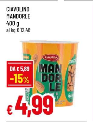CIAVOLINO MANDORLE