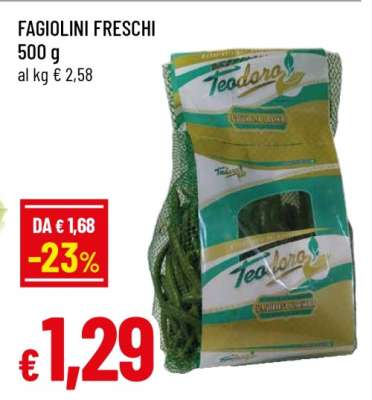 FAGIOLINI FRESCHI