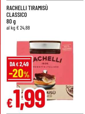 RACHELLI TIRAMISÙ CLASSICO