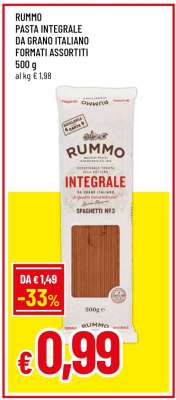 RUMMO Pasta Integrale