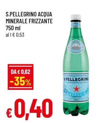 S.PELLEGRINO ACQUA MINERALE FRIZZANTE