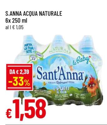S.ANNA ACQUA NATURALE