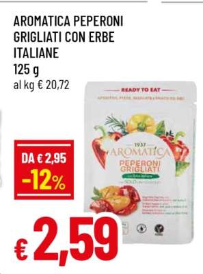 AROMATICA PEPERONI GRIGLIATI CON ERBE ITALIANE