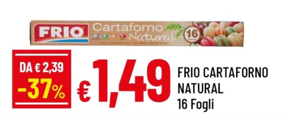FRIO CARTAFORNO NATURAL