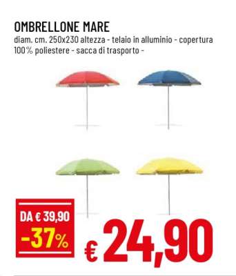 OMBRELLONE MARE