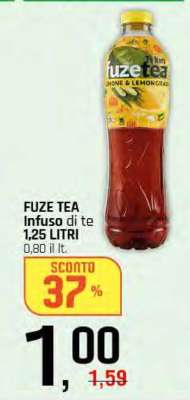 FUZE TEA Infuso di te 1,25 LITRI