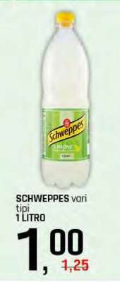 SCHWEPPES vari tipi