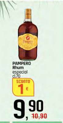 PAMPERO Rhum especial cl.70