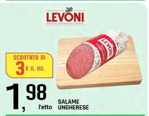 Salame ungherese Levoni