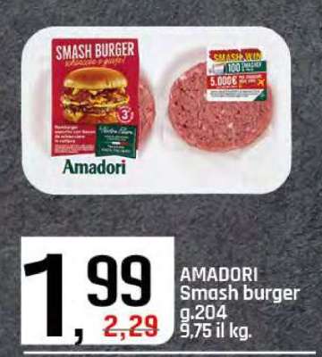 AMADORI Smash burger