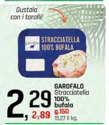 GAROFALO Stracciatella 100% bufala