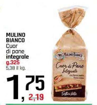 MULINO BIANCO Cuor di pane integrale