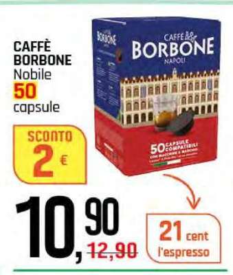 Caffè Borbone Nobile 50 capsule