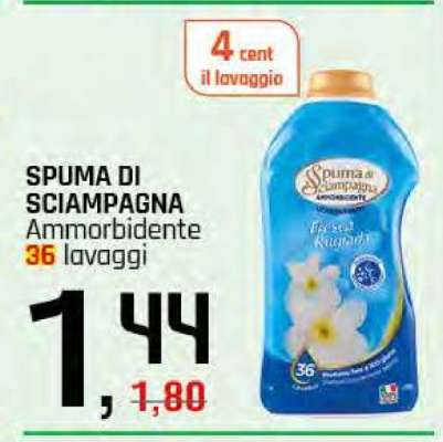 SPUMA DI SCIAMPAGNA Ammorbidente