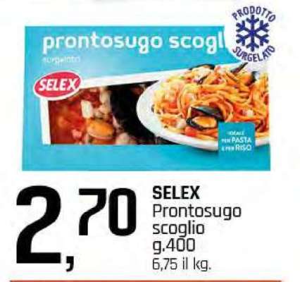 SELEX Prontosugo scoglio