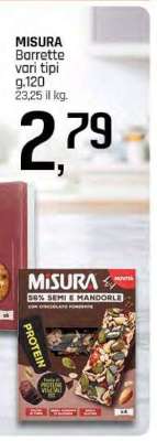 MISURA Barrette vari tipi