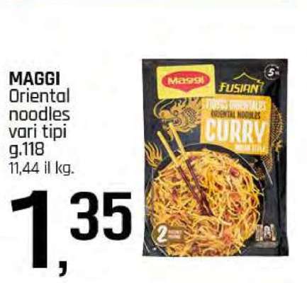 MAGGI Oriental noodles vari tipi