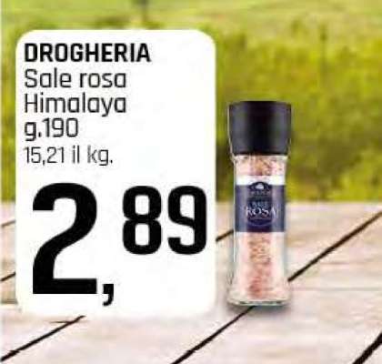 DROGHERIA Sale rosa Himalaya
