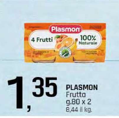 PLASMON Frutta