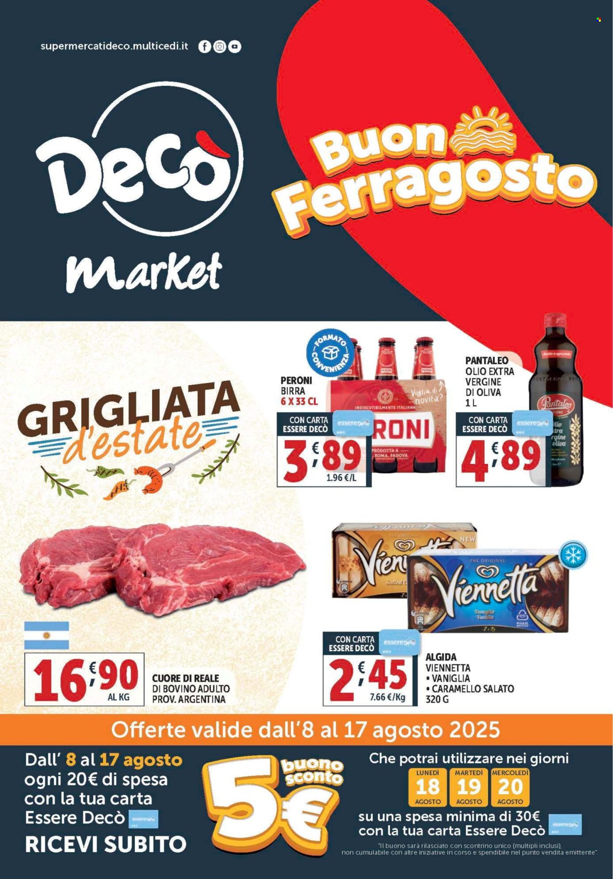 Volantino Deco - 8/8/2025 - 17/8/2025. Pagina 1
