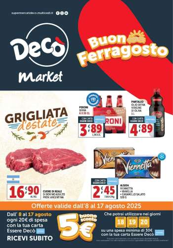 Volantino Deco - 8/8/2025 - 17/8/2025.