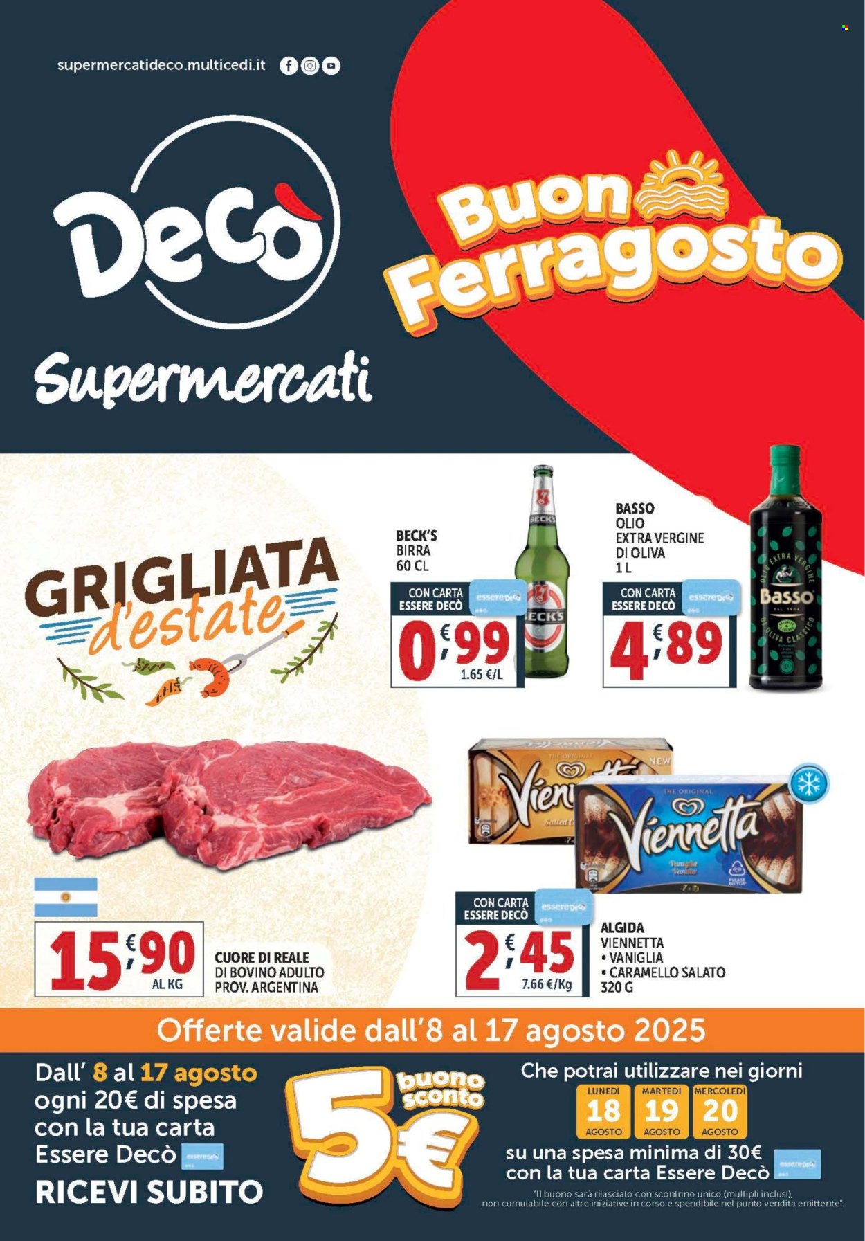 Volantino Deco - 8/8/2025 - 17/8/2025. Pagina 1