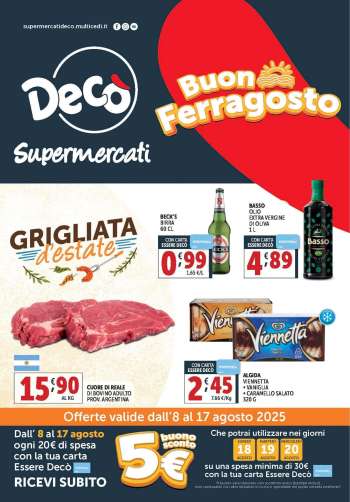 Volantino Deco - 8/8/2025 - 17/8/2025.