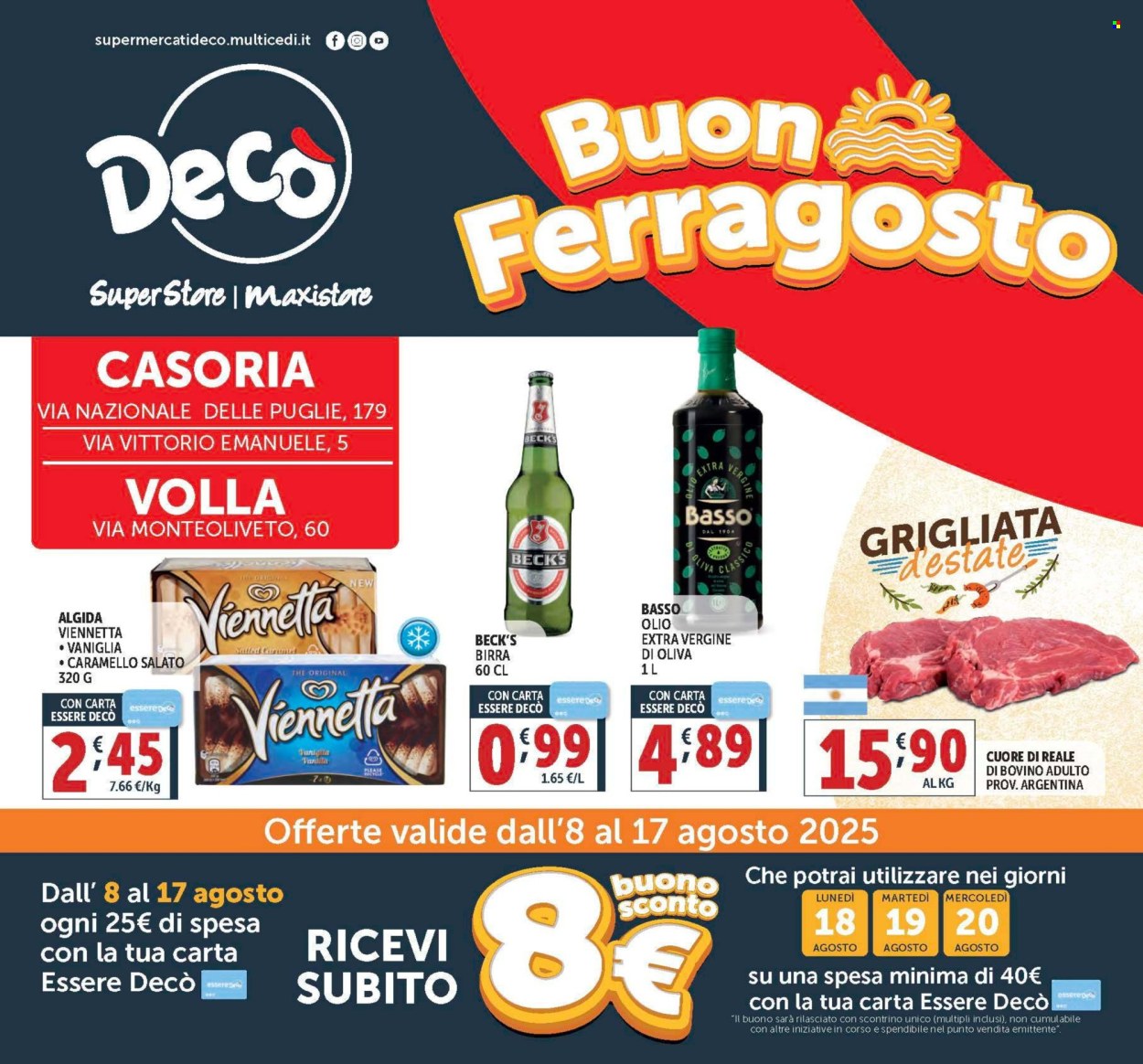 Volantino Deco - 8/8/2025 - 17/8/2025. Pagina 1