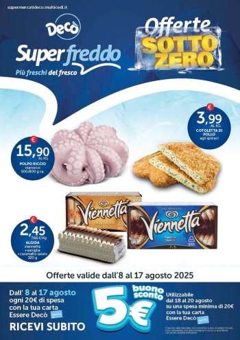 Volantino Deco - 8/8/2025 - 17/8/2025.